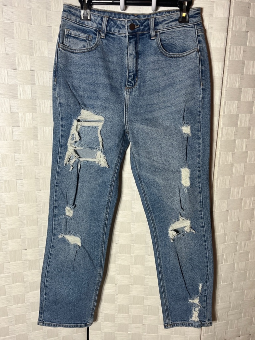 Windsor Distressed Light Blue Boyfriend Jeans